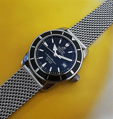 breitling superocean heritage wristwatch 42mm ref a17321